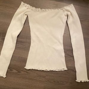 Off Shoulder Flirty Top